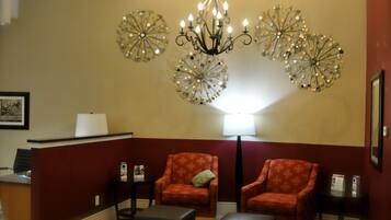 Sala de estar en el lobby