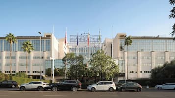 Majoituspaikan julkisivu