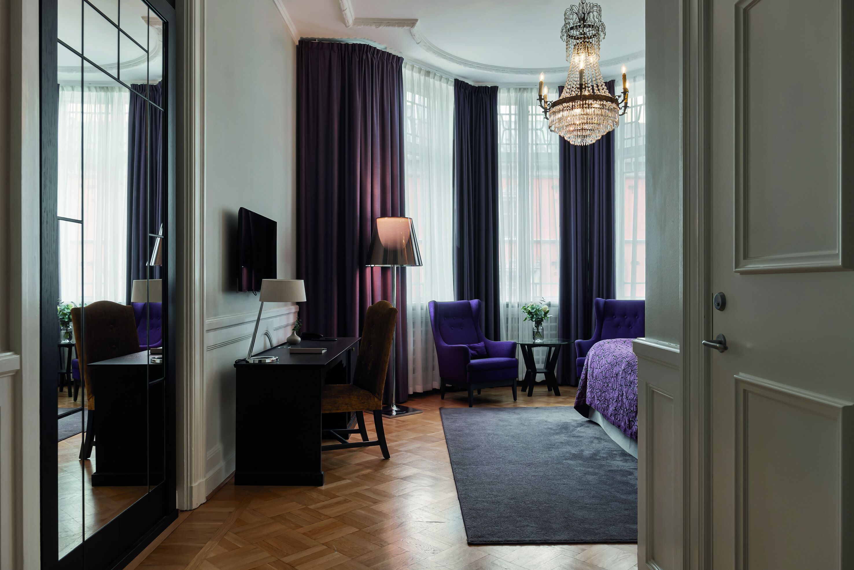 junior suite | 1 bedroom, in-room safe, individually decorated, individually furnished