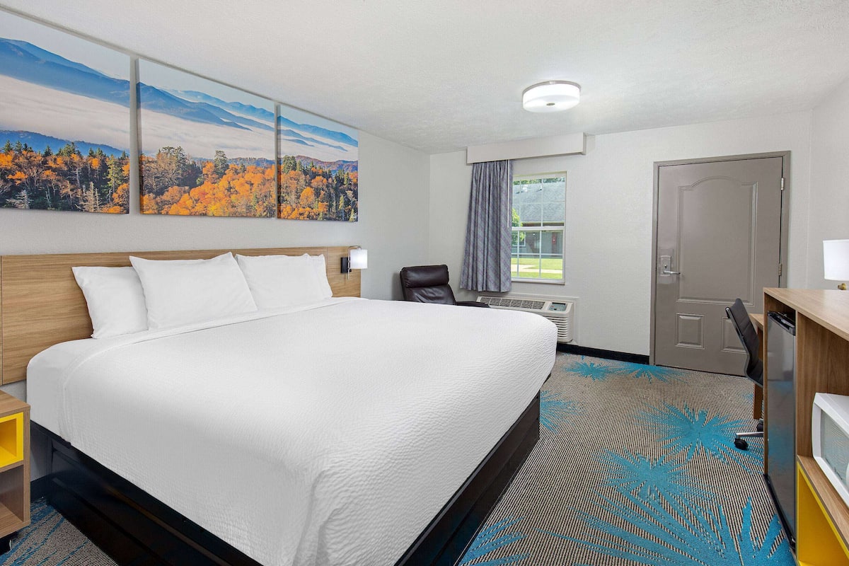 Room, 1 King Bed, Accessible, Non Smoking | Individually decorated, individually furnished, desk, laptop workspace