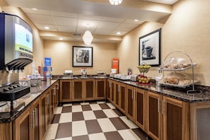 Petit déjeuner à emporter compris tous les jours