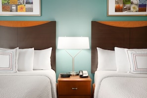 Room, 2 Queen Beds | Premium bedding, desk, blackout curtains, iron/ironing board