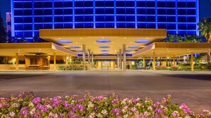 Front of property – evening/night - Disneyland Hotel (Anaheim)