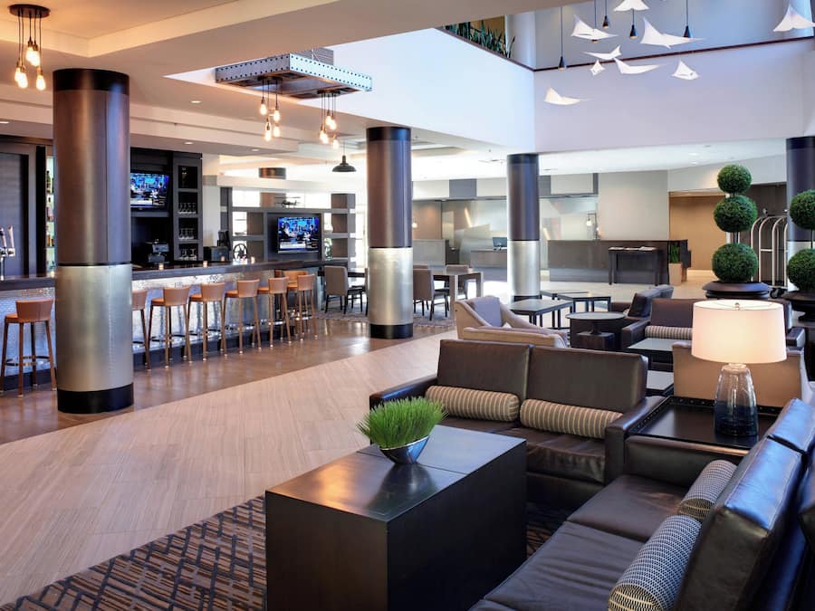 Udsigt fra overnatningsstedet