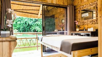 Massages aux pierres chaudes, massages des tissus profonds