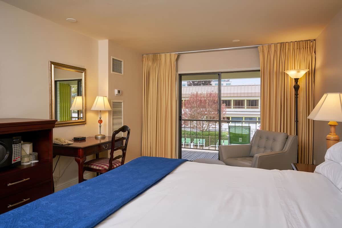 Room, 1 King Bed, Poolside