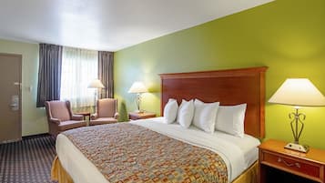 Habitación, 1 cama King size | Sábanas de algodón egipcio y ropa de cama de alta calidad