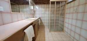Shower, free toiletries, hair dryer, towels - Pines Country Club Motor Inn (Shepparton)