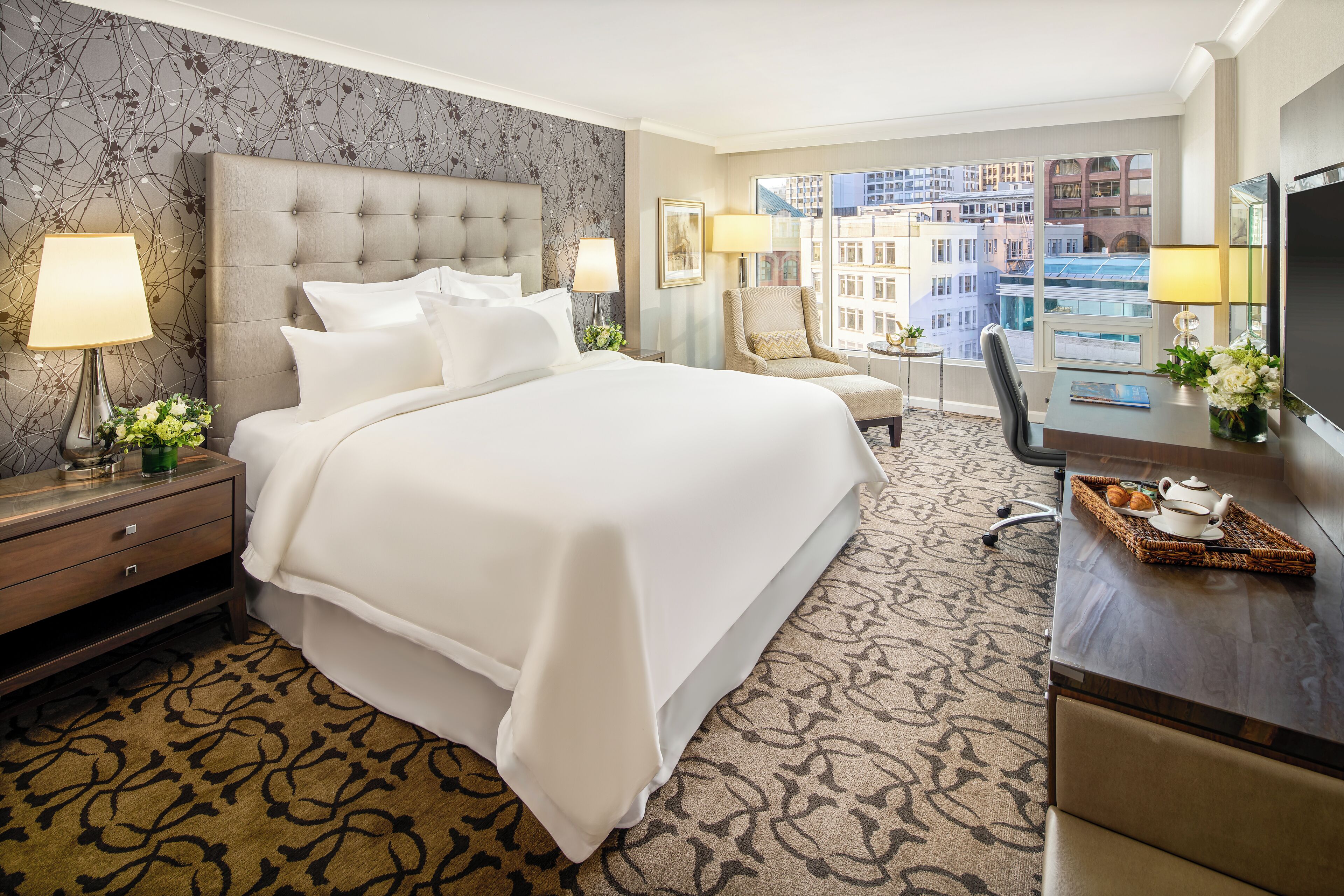 Kamer, 1 kingsize bed, uitzicht op de stad (Fairmont Gold) | Uitzicht vanuit de kamer