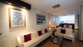 Lobby sitting area