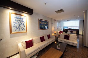Sala de estar en el lobby