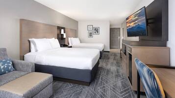 1 habitación, ropa de cama de alta calidad y escritorio