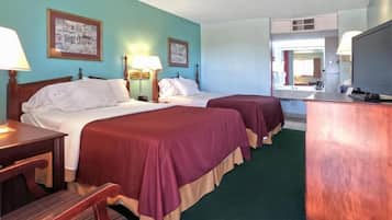 Desk, iron/ironing board, free WiFi, bed sheets