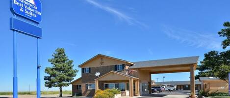 Entrada de la propiedad