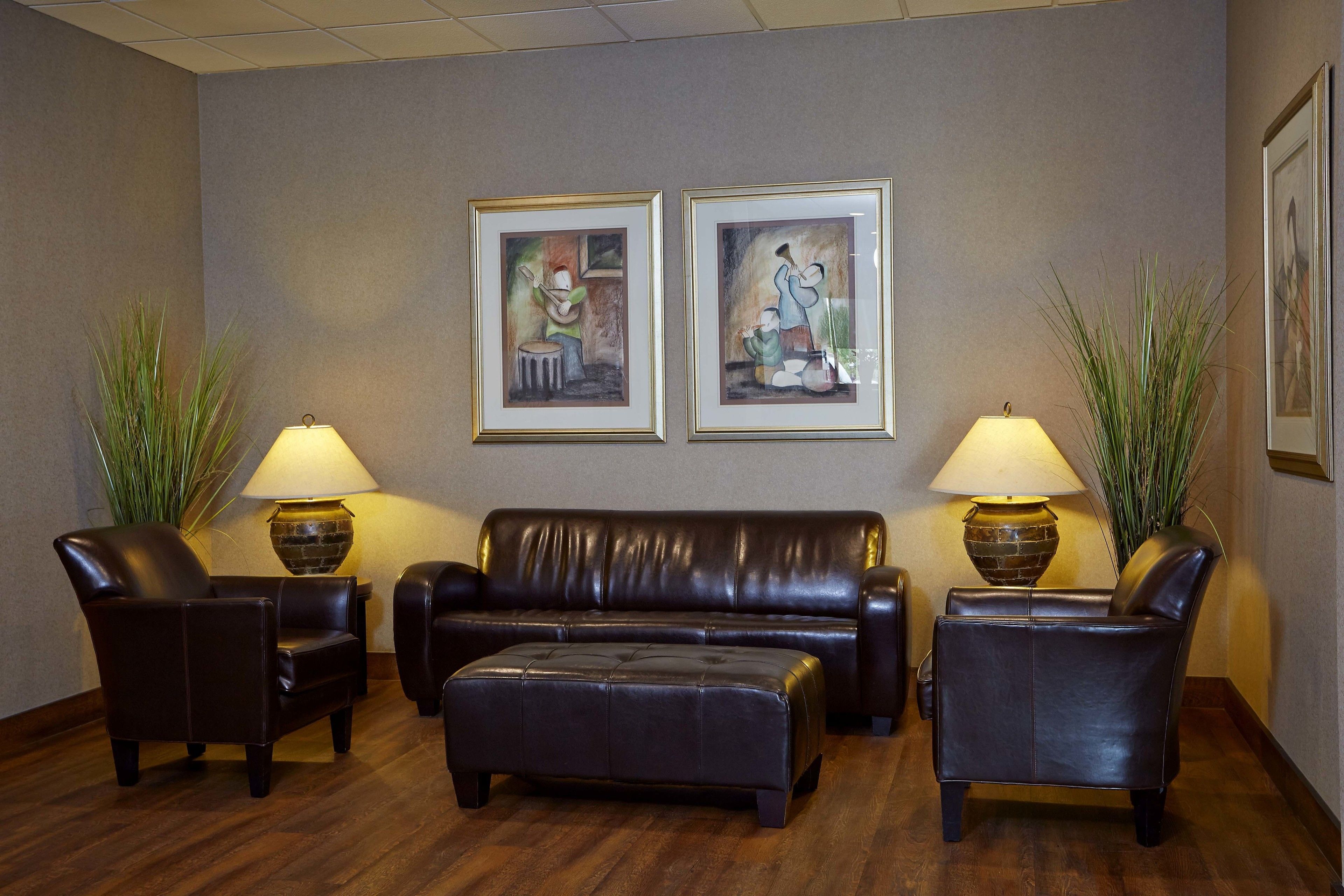 Sitzecke in der Lobby