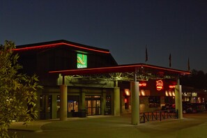 Front of property - evening/night