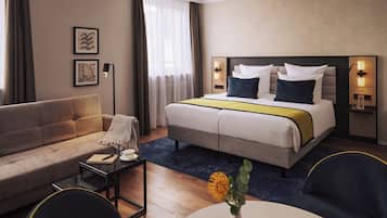 Premium-Zimmer | Zimmersafe, Verdunkelungsvorhänge, Bügeleisen/Bügelbrett