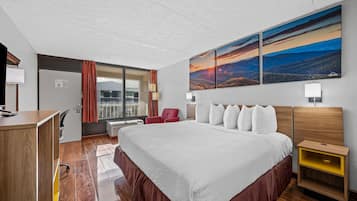 Ropa de cama de alta calidad y escritorio