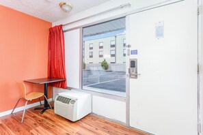 Desk, iron/ironing board, free WiFi, bed sheets
