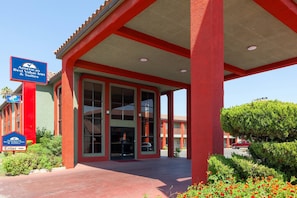 Façade de l’hébergement