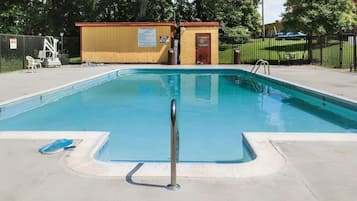 Seasonal outdoor pool