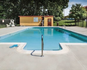 Seasonal outdoor pool