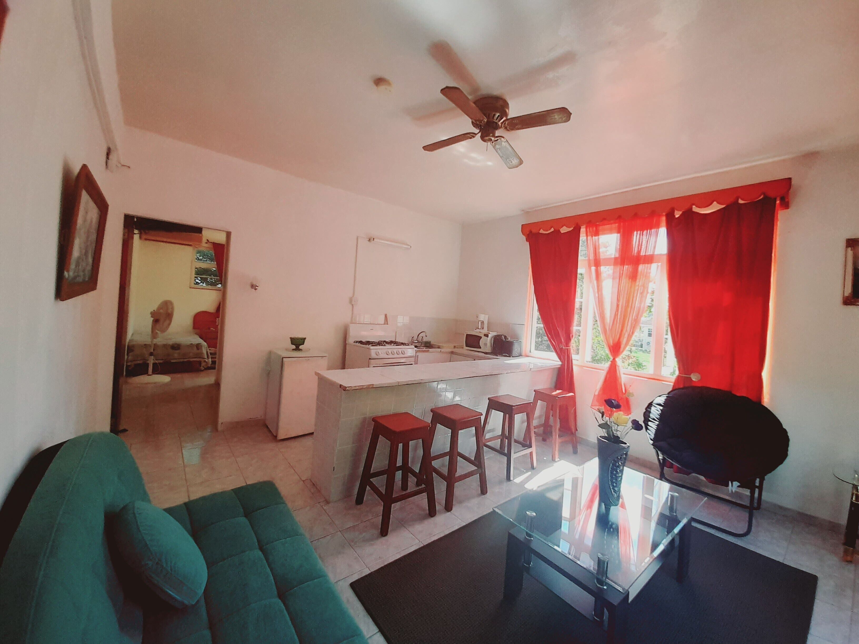 Standard Apartment, 1 Bedroom | Living area | TV