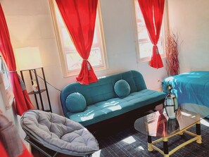 Standard Apartment, 1 Bedroom | Living area | TV