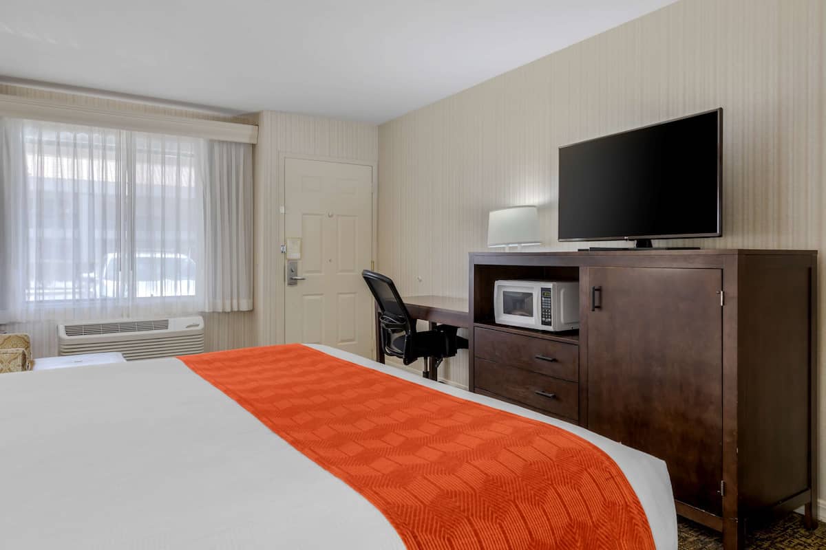 Standard Room, 1 King Bed, Accessible, Non Smoking | Premium bedding, desk, laptop workspace, blackout drapes