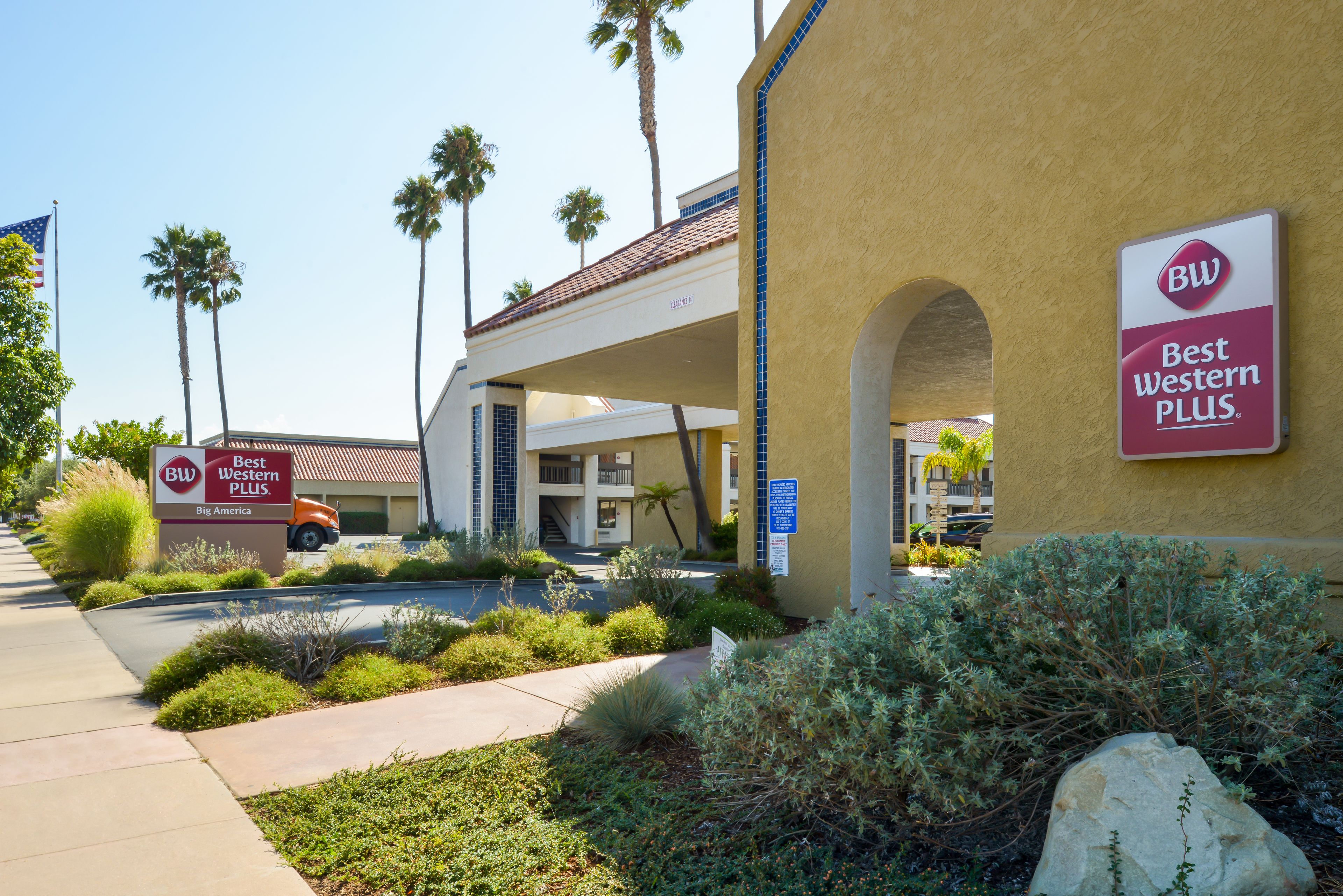 Entrée de l’hébergement