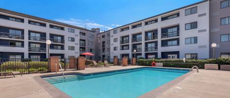 Seasonal outdoor pool