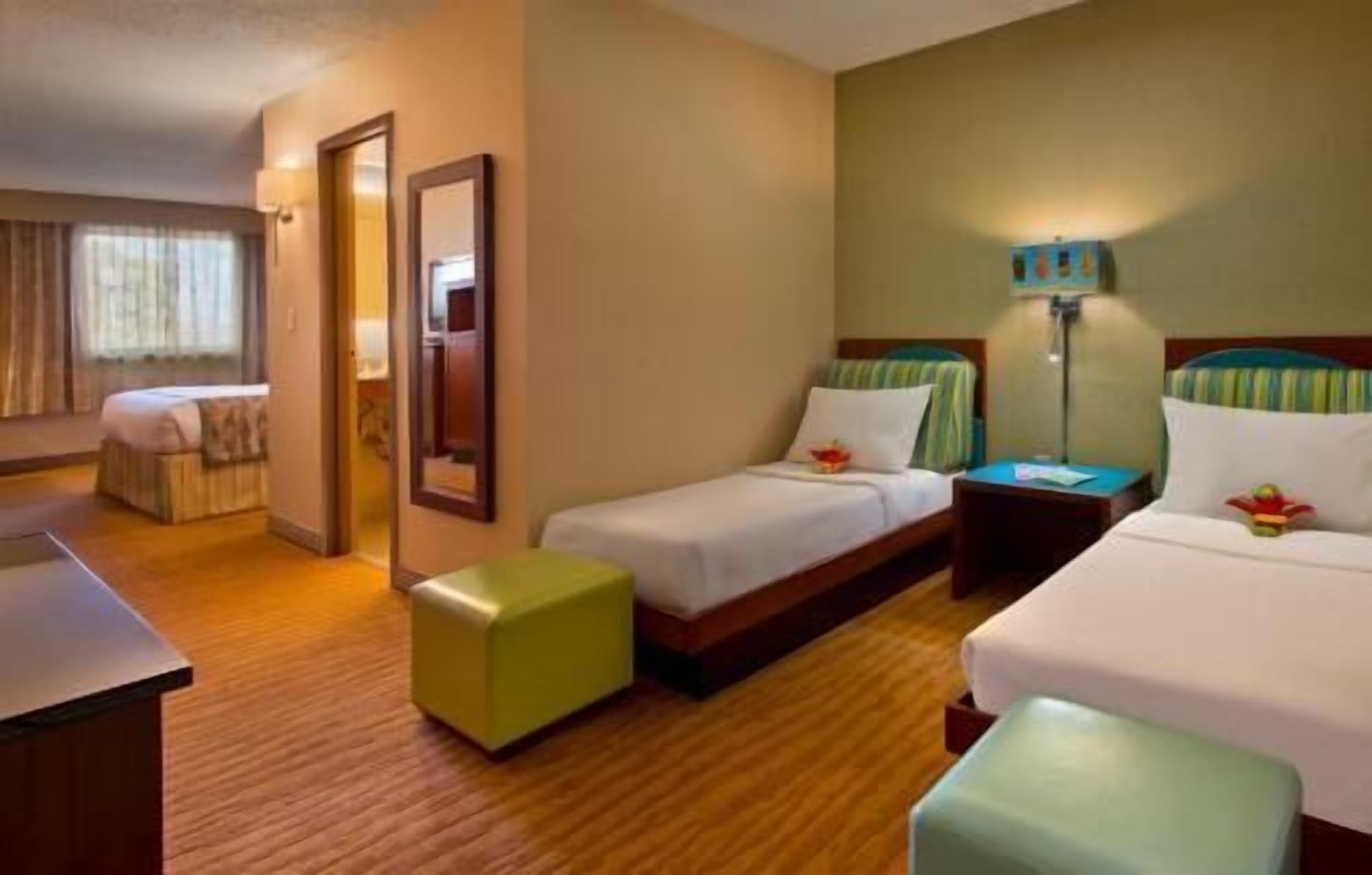 Premium bedding, down comforters, pillowtop beds, in-room safe