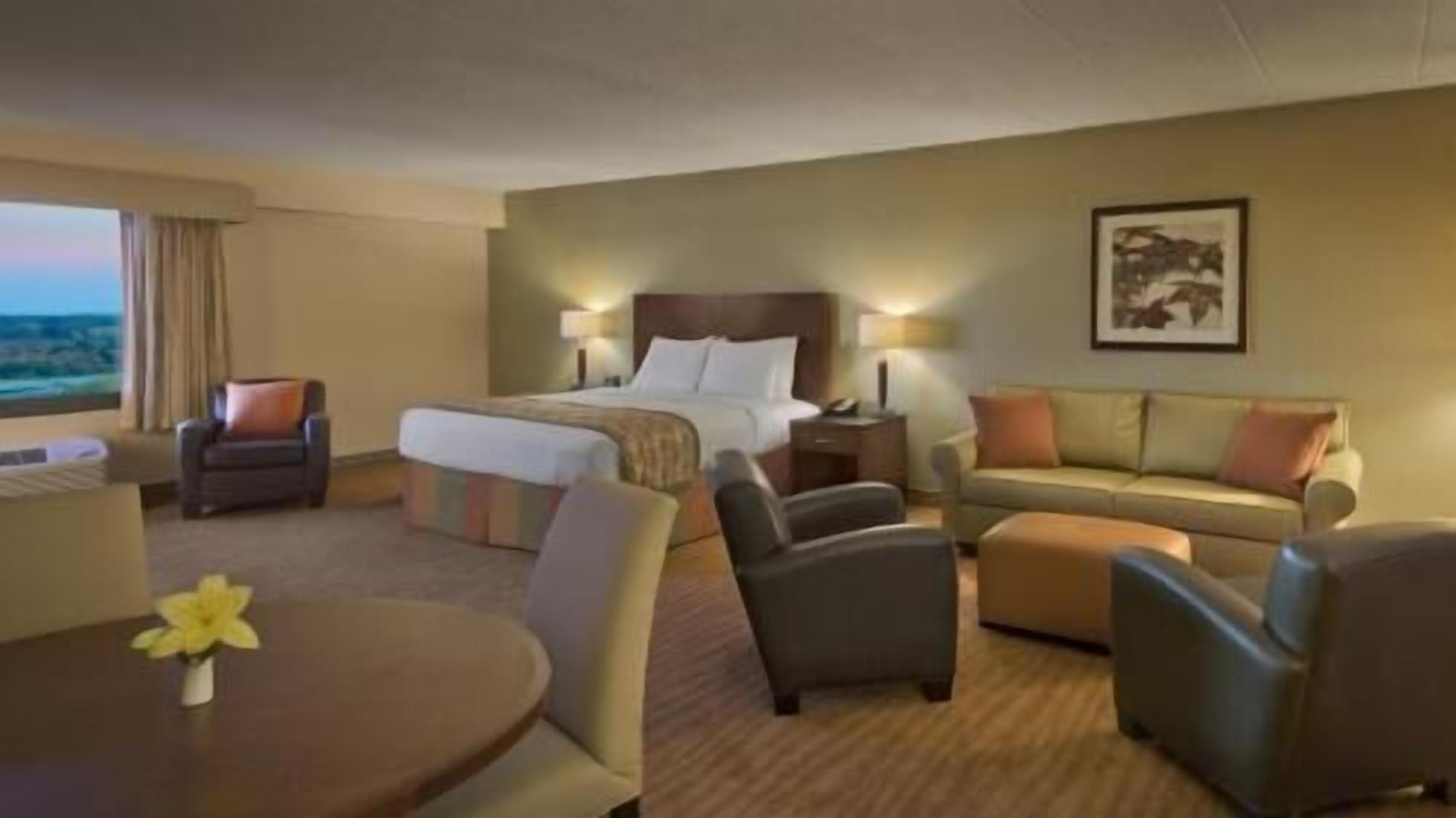 Premium bedding, down duvets, pillow-top beds, in-room safe