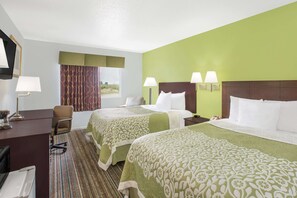 Standard Room, 2 Queen Beds | Free cribs/infant beds, free WiFi, bed sheets