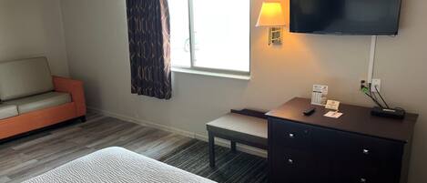 Cribs (free), WiFi (free), bed sheets