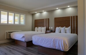 Premium Room, 2 Double Beds, Non Smoking | Hypo-allergenic bedding, pillowtop beds, soundproofing - Greenwich Inn (San Francisco)