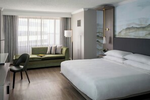 Premium bedding, down duvets, pillow-top beds, in-room safe