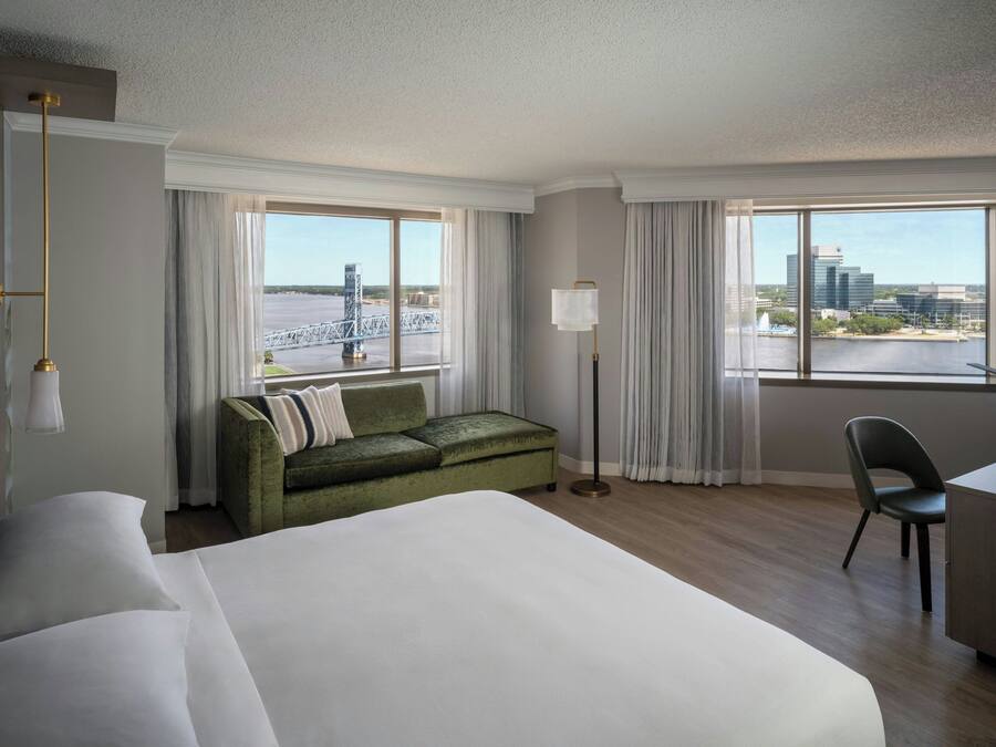 Premium bedding, down duvets, pillow-top beds, in-room safe