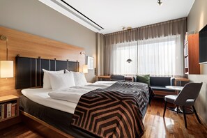 1 camera, biancheria da letto ipoallergenica, tende oscuranti