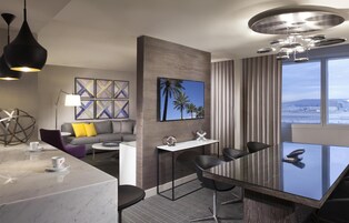 Premium bedding, pillow-top beds, in-room safe, desk