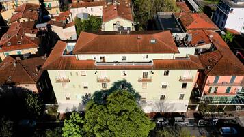 Facciata della struttura