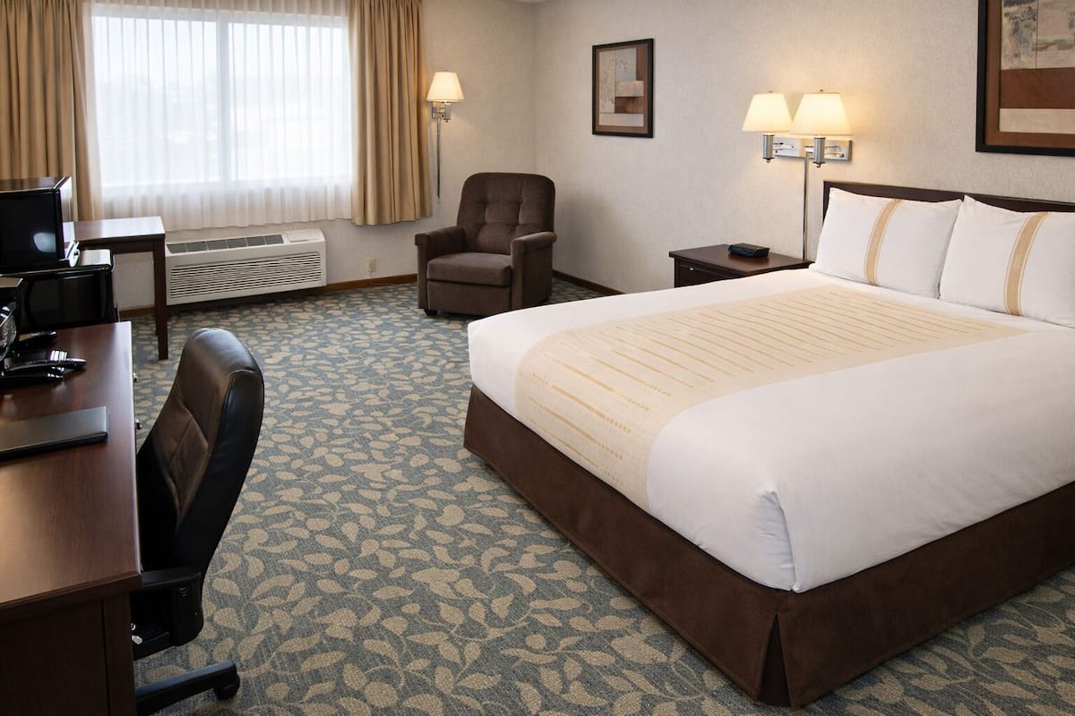 Habitación, 1 cama de matrimonio grande, no fumadores | Caja fuerte, escritorio, tabla de planchar con plancha y wifi gratis