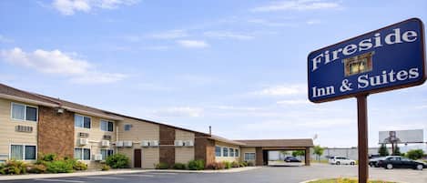 Overnatningsstedets indgangsparti