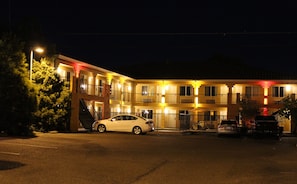 Front of property – evening/night