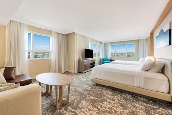 Premium Suite, 2 Queen Beds, View (Bay View) | City view at Eden Roc Miami Beach