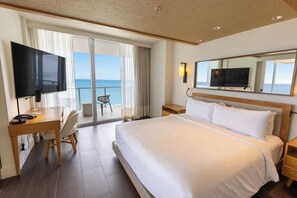 Suite, 1 trÚs grand lit et 1 canapé-lit, balcon, en front de mer (King Bed) | Minibar, coffres-forts dans les chambres, rideaux occultants
