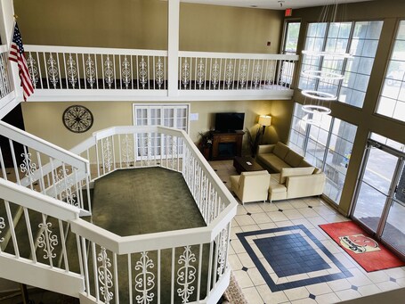 Sala de estar en el lobby