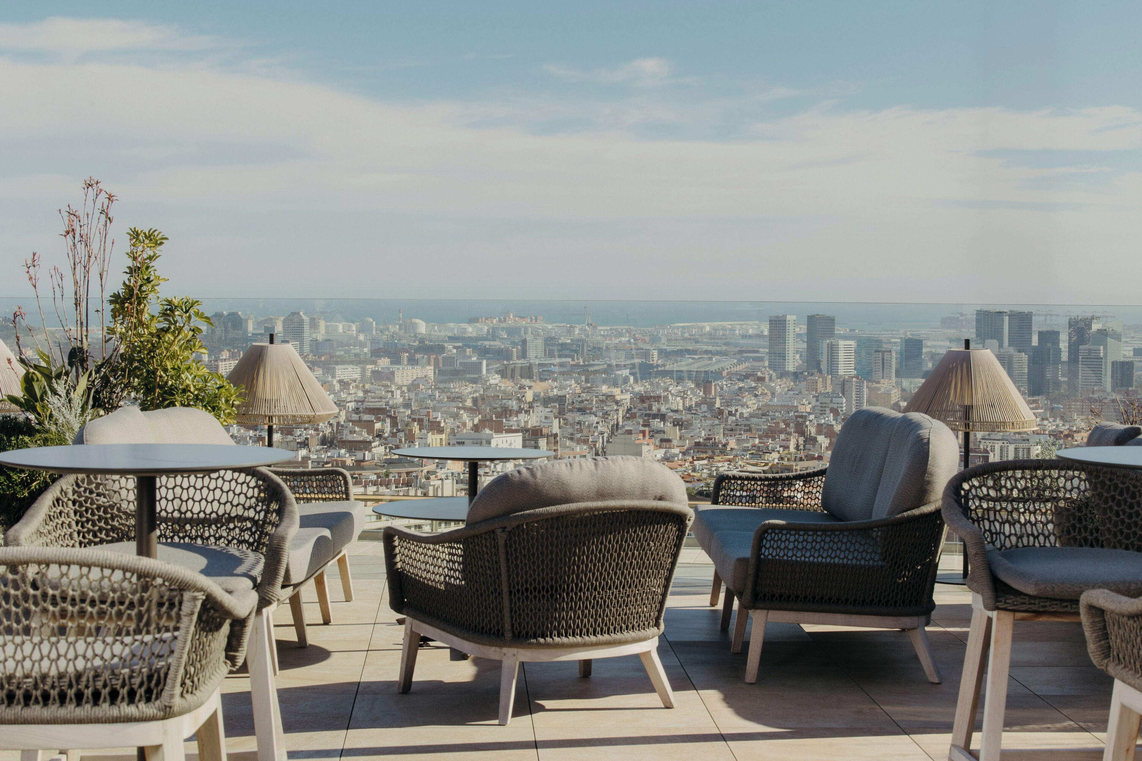 Terrasse sur le toit
