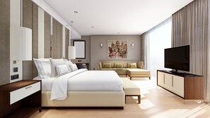 1 bedroom, premium bedding, minibar, in-room safe