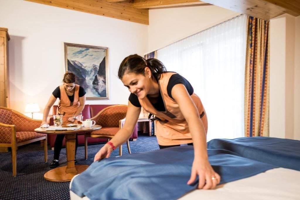 junior triple room, balcony, mountain view | premium bedding, in-room safe, desk, blackout curtains